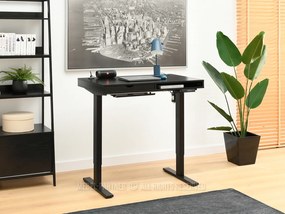 PC stolík Osto 100 (čierne drevo + čierna). Vlastná spoľahlivá doprava až k Vám domov. 1109817
