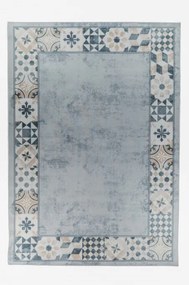 Koberec CRYSTAL PRINT sivý / béžový
