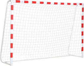 HOMCOM Futbalová sieť, bránka a cieľ pre dospelých a deti, plast PE, 302x83x201cm | Aosom