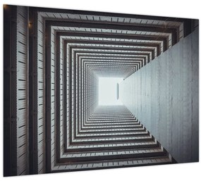 Obraz - Pohľad zvnútra budovy (70x50 cm)