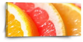 Sablio Obraz Citrusy - 110x50 cm