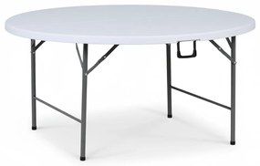 Okrúhly cateringový stôl, 1520 x 740 mm, skladacia doska