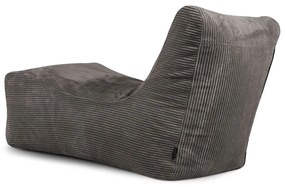 Menčestrový sedací vak v tehlovej farbe Lounge – SLOWDOWN