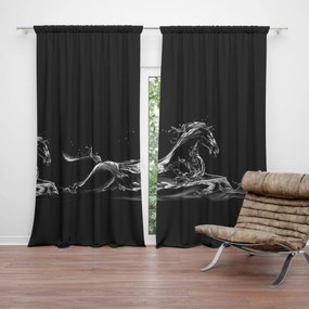 Sablio Záves Vodný kôň: 2 ks 140x250 cm