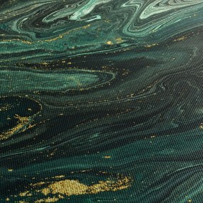 Obraz - Zelený mramor (120x50 cm)