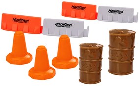 LEAN TOYS Kamión s prívesom 1:24 TIR,  príslušenstvo, zvuky- modrá