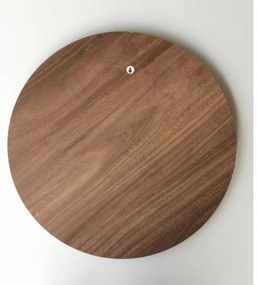 Nástenné zrkadlo AYNA pr. 60 cm hnedá