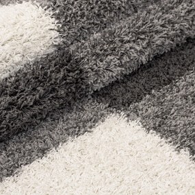 Ayyildiz Kusový koberec GALA 2505, Svetlá Sivá Rozmer koberca: 160 cm KRUH