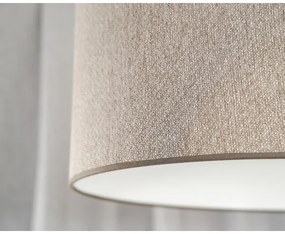 Duolla - Prisadený luster ROLLER ECO RECYCLING 1xE27/15W/230V pr. 45 cm hnedá