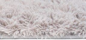 TA Koberec LIGHT GREY LIGHT GREY SILK Sivý Obdĺžnikový Rozmer: 80x150 cm