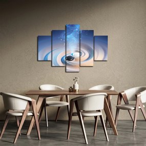 Obraz - Éterický yin-yang (150x105 cm)