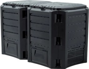 PROSPERPLAST Kompostér MODULE COMPOGREEN čierny 800l