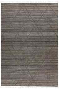 Obsession koberce Ručne tkaný kusový koberec My Dakar 365 anthracite – na von aj na doma - 80x150 cm