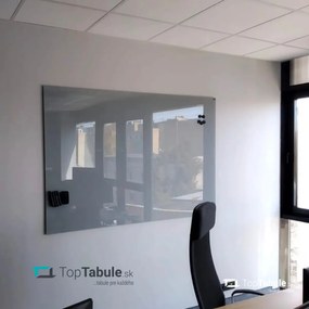 Toptabule.sk Sklenená magnetická tabuľa sivá 120x60 cm