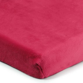 4Home prestieradlo mikroflanel vínová, 90 x 200 cm
