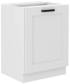 Kuchynská skrinka LUNA biely mat/biely 60d 1f bb