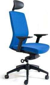 OFFICE PRO bestuhl Kancelárska stolička J2 BLACK SP modrá