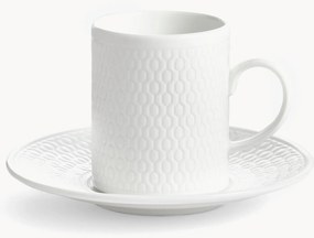 Šálka na espresso's podšálkou z jemného kostného porcelánu Gio