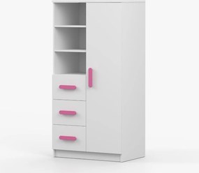 Regál SCOUT - biely (viac variant)