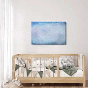Obraz - Mandaly v modrej (90x60 cm)