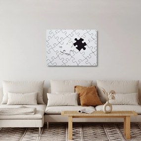 Sklenený obraz puzzle (70x50 cm)