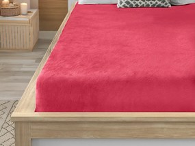 Obliečka mikroplyš SOFT 90x200 cm červená