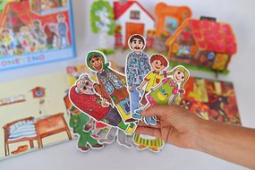 MARIONETINO Bábkové divadlo – Červená Čiapočka a Janko a Marienka (kompletný set)