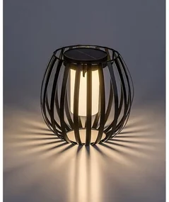 Rabalux 77167 vonkajšia solárna stolná LED lampa Savoca, 1W, 3000K, 5lm, IP44
