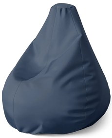 Sedací vak Pear tmavomodrá - detský, tmavo modrá