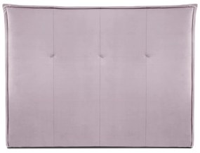 Svetloružové čelo postele 160x120 cm Monica – Milo Casa