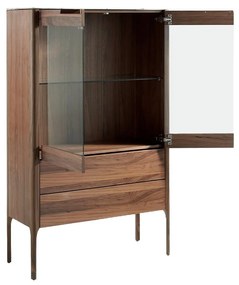 Walnut Vitrína 3075 99 × 40 × 161 cm ANGEL CERDÁ