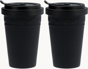 Ručne vyrobené porcelánové cestovné hrnčeky Kurland KPM, 2 ks