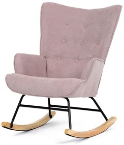 Hojdacie kreslo PINK2, ružová