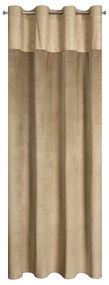 ZATEMŇOVACÍ ZÁVES NA KRÚŽKOCH AGNES 140X250 CM BÉŽOVÁ