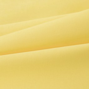 Goldea bavlnená obliečka na vankúš - žltá 45 x 45 cm