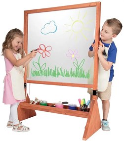 Obojstranná plexisklová tabuľa na kreslenie pre vonkajšie aj vnútorné použitie