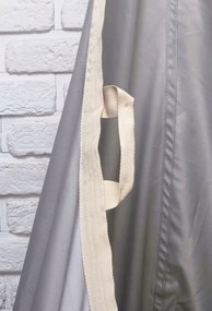 Závesný vak LILI - ecru / sivý
