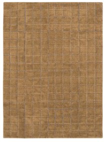 Okrovožltý ručne tkaný vlnený koberec 170x240 cm Mosaic Ochre – Lorena Canals