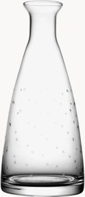 Ručne fúkaná krištáľová karafa Stars, 850 ml