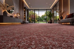 Beaulieu International Group, Koberec metráž New Orleans 372 s podkladom Resine, na mieru, šíře 4m, hnedá, resine, chodba / predsieň