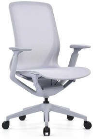OFFICE MORE Kancelárska stolička C-BON LIGHT GREY šedá