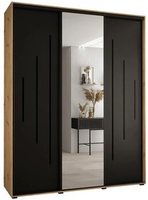 Skriňa 45 Canaris 13 200 artisan/čierna/čierna