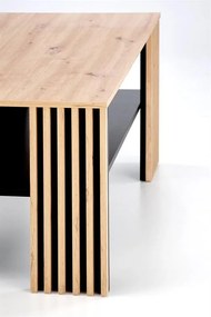 Konferenčný stolík Femme (dub artisan + čierna). Vlastná spoľahlivá doprava až k Vám domov. 1092442
