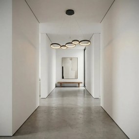Toolight Toolight, LED stropné svietidlo 85cm, 35W, 4000K, 2000lm, APP1923-CP, čierna, OSW-66065