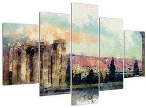 Obraz - Akropolis, Atény, Grécko (150x105 cm)