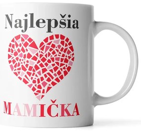 Sablio Hrnček Najlepšia mamička - 890 ml - XXL