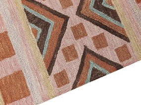 Vlnený koberec 160 x 230 cm viacfarebný YOMRA Beliani