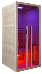 Sanotechnik - RUBY 1 - infrasauna pre 1 osobu, 90 x 100 x 195 cm