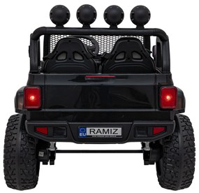 RAMIZ Elektrická autíčko OFF-ROAD 3.0 - čierne - 4x35W- BATÉRIA - 12V14Ah - 2024