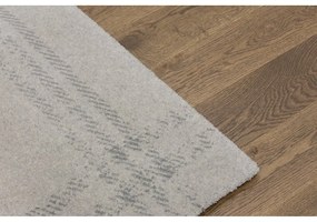 Krémovobiely vlnený koberec 160x240 cm Calisia M Grid Rim – Agnella